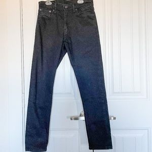 Men's Black Slim Fit Jeans